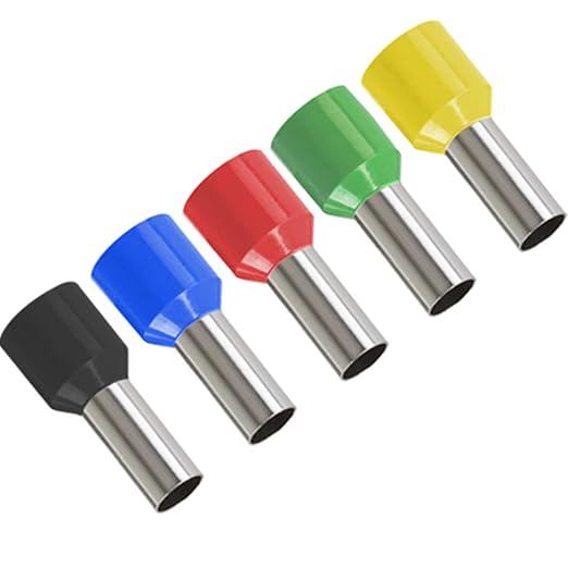70PCS 4AWG Ferrule Connectors End Terminal Insulated Ferrule.Work Great for 4 Gauge Car amp. Clean Install. Widely Used in Electronics, Communication Equipment.