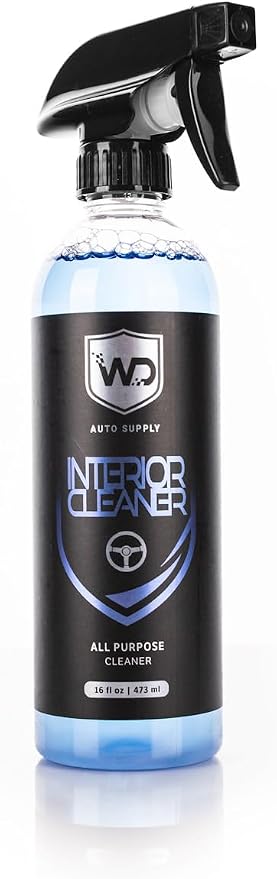 Interior Cleaner - All-Purpose Car Interior Cleaner for Plastic, Vinyl, Rubber & Trim - 16oz