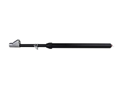 Milton Dual Foot Straight Lock-on Chuck Service Gauge, Non-Slip Grip Matte Black Poly -13” 10-160 PSI, for Large Vehicle Tires Made in USA (986BLK)