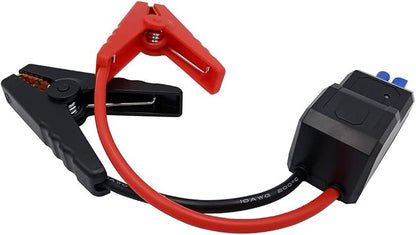 EC-5 Replacement Car Portable Battery Jump Starter Smart Cable, EC5 Car Battery Smart Clamps, 12V, 15A, Anti-short Connection & Reverse Charging Protection, All Copper Material