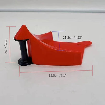 Wheel Pressure Washer Car Wash Detailing Tool Car Wash Inserts Preventing Any Unnecessary Friction PP-material 5-color Portable Tire Stoppers Slip-resistant Tire Stoppers Car Wheel Rolling System Tool