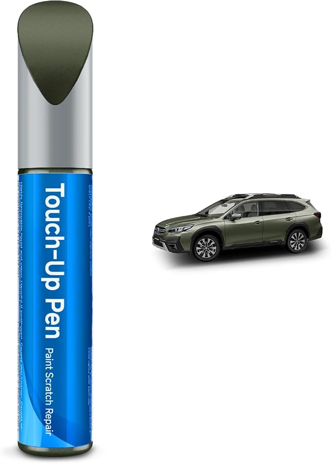 K4X Wilderness Green Metallic Compatible with Subaru Exact Match Touch Up Paint Car Scratch Repair