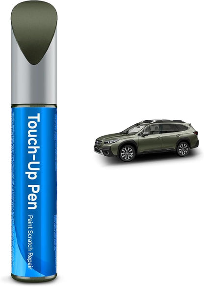 K4X Wilderness Green Metallic Compatible with Subaru Exact Match Touch Up Paint Car Scratch Repair