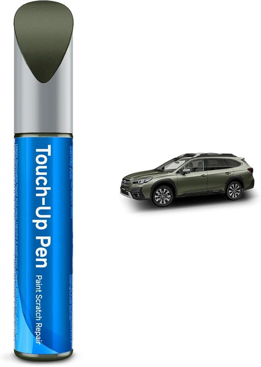 K4X Wilderness Green Metallic Compatible with Subaru Exact Match Touch Up Paint Car Scratch Repair