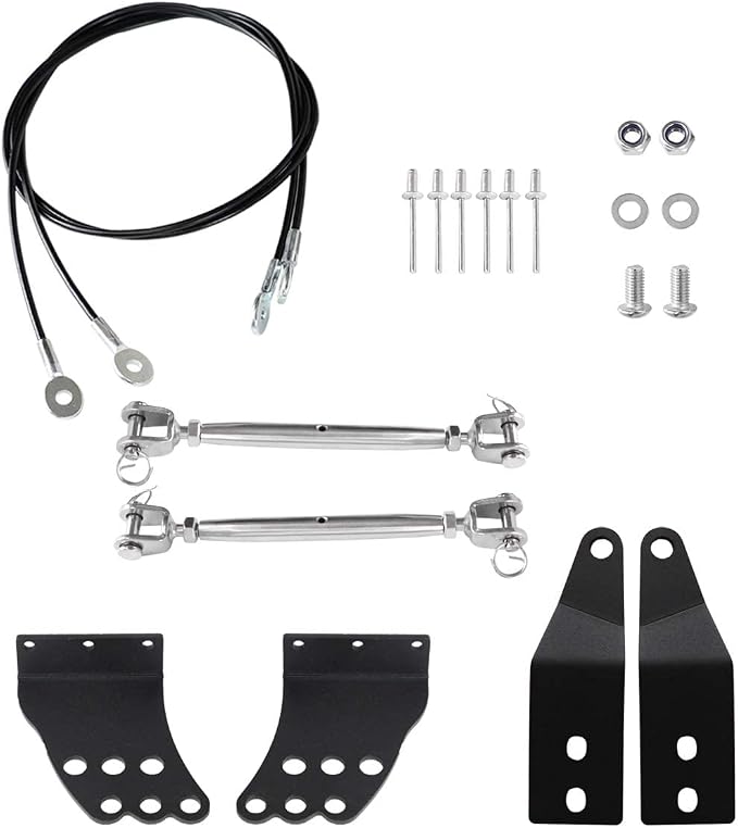 Limb Risers Kit Compatible with for Jeep Wrangler TJ 1997-2006 Limb Riser Through the Jungle Protector Obstacle Eliminate Rope