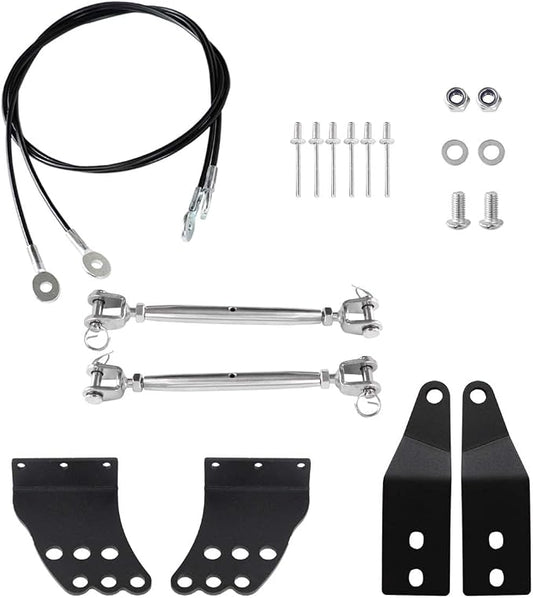 Limb Risers Kit Compatible with for Jeep Wrangler TJ 1997-2006 Limb Riser Through the Jungle Protector Obstacle Eliminate Rope
