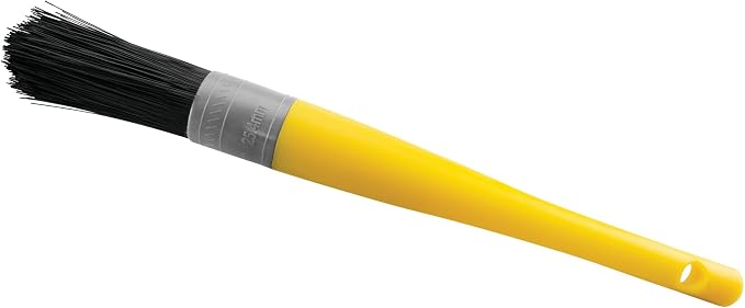 Performance Tool 1116 Large Shop Brush with PVC Bristles for Cleaning with Gasoline or Solvents, Ideal for Automotive, Garage, and Industrial Use