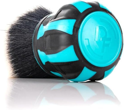 Detail Factory - Curveball XL Synthetic Brush - Ultra Soft Bristles, Comes with Storage Rack, Covers Large Area Inside or Outside Vehicles - Octane Riptide