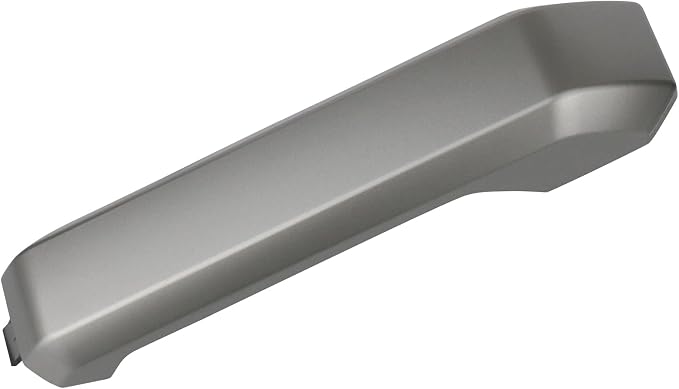 TQPONLY Interior Inner Door Handle Cover Trim | Compatible with 2015-2020 Ford F150 Truck Accessories Replacement | Front Right Passenger Side Door Armrest Pull Handle (Light Gray)