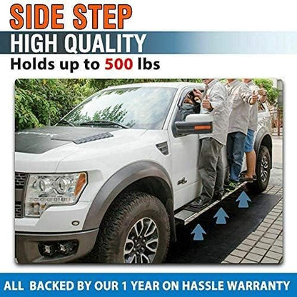 COMNOVA 6 Inches Running Boards Compatible with 2009-2018 Dodge Ram 1500 Crew Cab(Including 2019-2024 Classic), 2010-2026 Ram 2500 3500, Carbon Steel Side Steps.