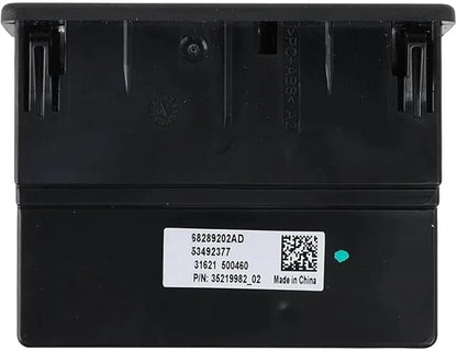 68289202AD 53492377 Hub Media Center Audio Player USB Auxiliary Port Socket Compatible with Dodge Jeep Chrysler