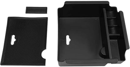 DNA MOTORING ZTL-Y-0020 Center Console Armrest Organizer Tray (for 16-17 Nissan Maxima), 1 Pack,Black