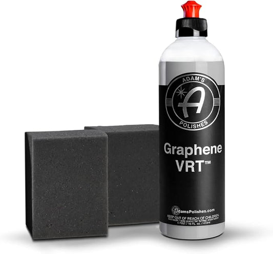 Adam's Polishes Graphene VRT 16oz Vinyl, Rubber, Tire & Trim Dressing - Durable UV Protection and Water Repellent - Graphene Ceramic Infused Formula - Dress Tires or Trim Without Worry of Slinging