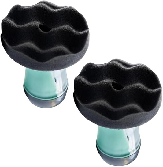 For Car And Truck Tire Shine Applicator With Integrated Pump Reservoir, Foam Brush For Smooth Tire Dressing Application And Reusable Pads