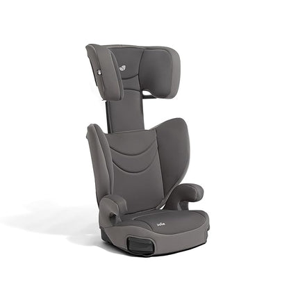 Joie Basil Highback and Backless Booster Car Seat for Big Kids 4 to 12 Years Old, Lightweight 2-in-1 Design (Thunder)