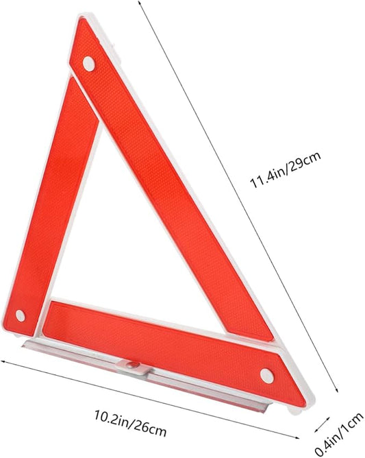 Cabilock Warning Triangle Safety Sign for Roadside Assistance Portable and Car Safety Kit for Vehicle Breakdowns and Emergencies