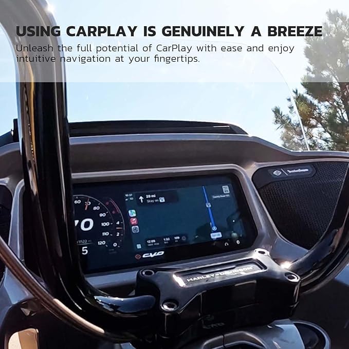 Harley CarPlay Adapter | 2024-2026 Street Glide, Road Glide, CVO | 2026 Road Glide Limited, Street Glide Limited, Road Glide 3, Street Glide 3 - Plug-n-Play