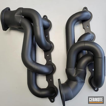 CERAKOTE® Glacier Black Coating Kit (C-7600 16 oz.) - Everything Needed to Spray Cerakote - Air Cure - Durable, High Temp Performance Ceramic Coating (1800°F Rating)