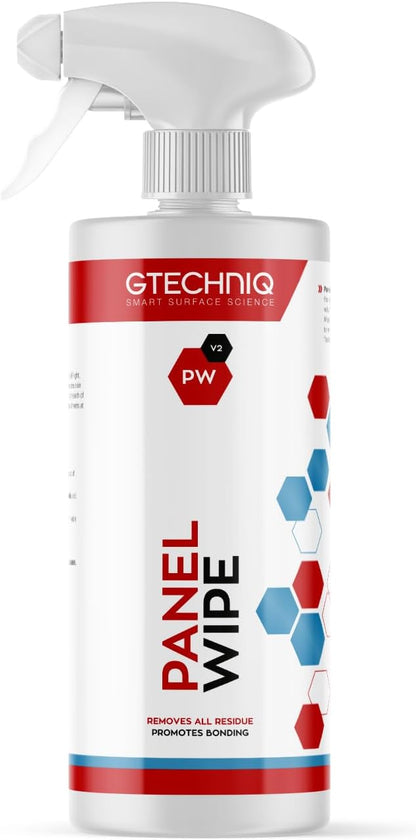 Gtechniq Panel Wipe for Car Cleaning 17 fl oz | Pre-Sealant, Fragrance-Free, Easy to Apply and Long-Lasting Results
