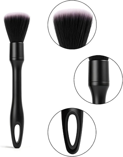 Yamrots Car Detailing Brush Set, 5PCS Car Interior Detailing Kit Tools for Automotive Interior Exterior Trim Rim Dashboard Air Vents Cleaning