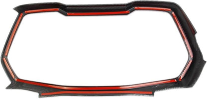 Carbon Fiber Style Center Console Dashboard Cover Trim Accessories for 2023-2026 Chevrolet Colorado