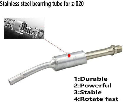 Aluminum Tube Japanese bearring Inside Rotate Replacement Part for Black z-020 Car Interior Spraying Cleaning Gun Air Blow Out Tool