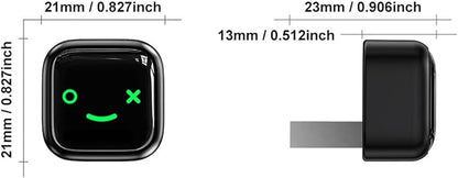 Wireless Adapter, Wired to Wireless Dongle for Android, Plug & Play, Auto Connect, WiFi Fast Stable Connection, with USB, USB C Port