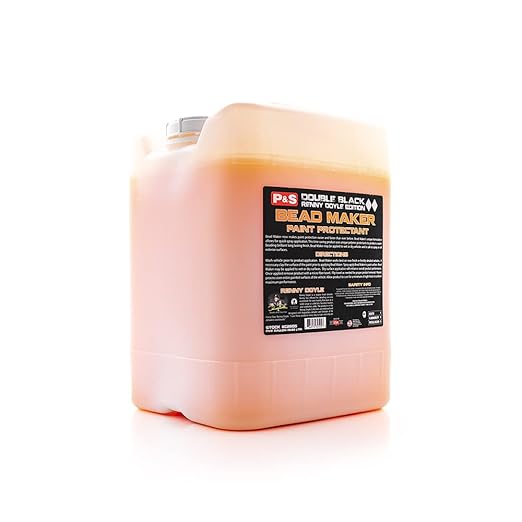P&S Bead Maker Paint Sealant – Easy Spray & Wipe Protectant for Cars, Boats & RVs – Hydrophobic Gloss & UV Protection – Safe for All Surfaces - 5 Gallons