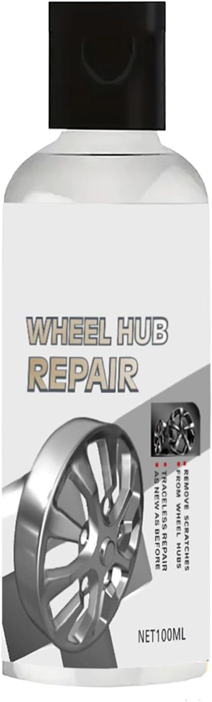 Tire Polish - 100ML Scratch Detailing Agent - Wheel Shine | for Tire Care Metal Debris Exterior Nuts Bolts Iron Fittings Truck SUV Auto
