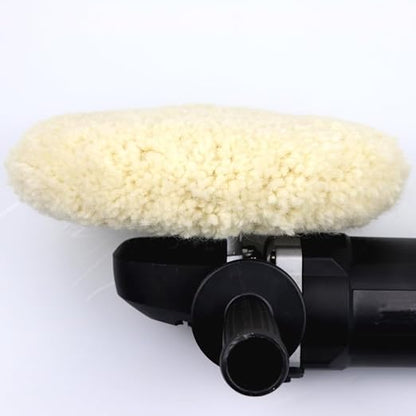 Woolous 7 Inch Double Sided Wool Buffing Pad 5/8-11 Thread Cars Boats Metal | 100% wool double-sided pad for cutting, compounding, polishing and buffing cars, boats, trucks, RVs and metal surfaces.