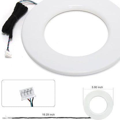Dreamcolor Door Horn Light - 5.9" Line, 19" (1 Piece), Fits Main & Sub-Controller Kits