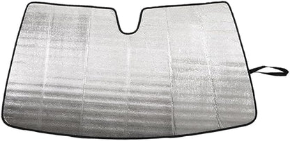 Windshield Sun Shade Compatible with Mercedes-Benz C-Class GLC W205 C180 2015-2021 Foldable Front Windshield Sunshade Protector, Block UV Rays Keep Your Car Cooler