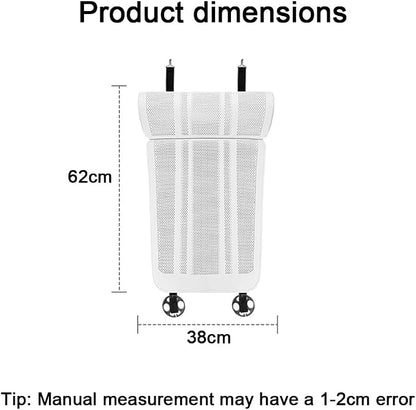 Car Seat Leg Support Extension Cushion for Car Driver Seat Extender Pad Leg Support Seat Pillow For Auid Q5 BMW X5 Toyota RAV4 Ford F150 Hyundai Tucson Honda CRV etc Universal Seat Cushion (white)