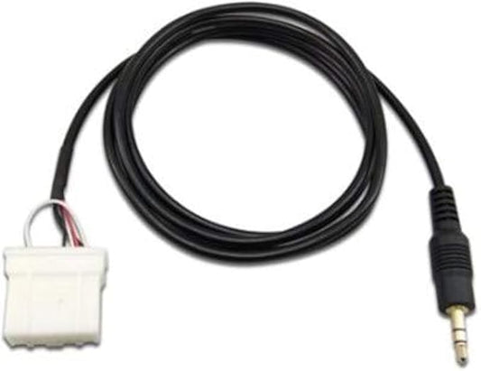 AUX 3.5mm Cable Replacment Connect MP3 Phone Audio Compatible with Mazda 2006+ Car Player (2 Meter / 80 Inch Long)