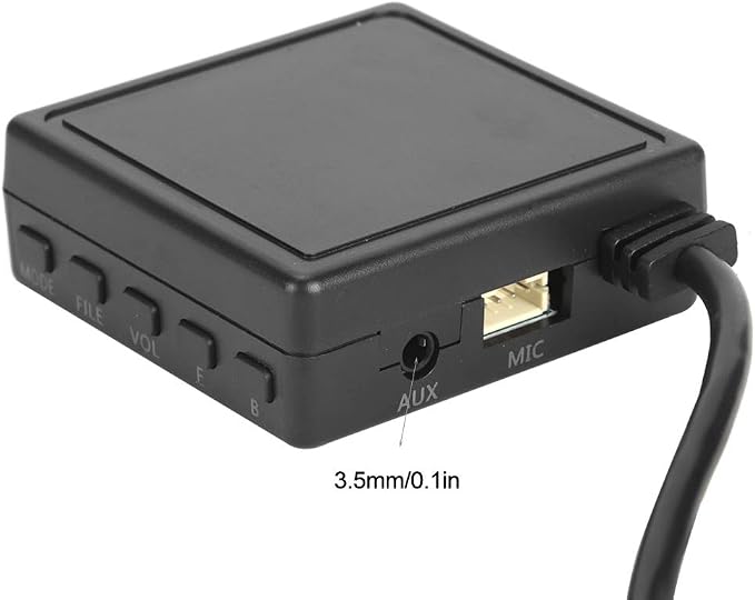 KIMISS Bluetooth Module, Car AUX Adapter USB 3.5mm Plug Music Receiver Cable Fit for JVC Alpine CD KSU58 PD100 U57 U29（19）