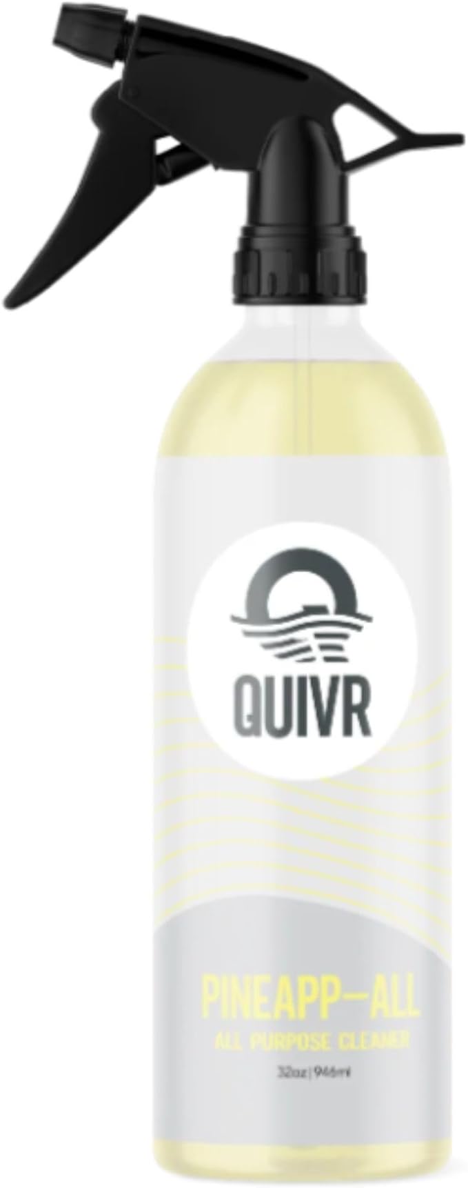QUIVR PineApp-ALL APC Citrus All-Purpose Cleaner 32oz. – Professional Strength Interior & Exterior Heavy-Duty Cleaning Concentrate for Plastics, Vinyl, Fabric, Rims & Panels