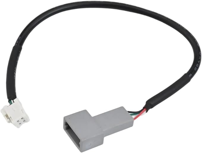 USB Adapter Cable 4 Pin USB2.0 Female to Male Connector Compatible with Hyundai-Kia Android-Multimedia System, ABS 20cm Extension for In-Car Audio Interface Wiring Behind Radio Installation(4pin)