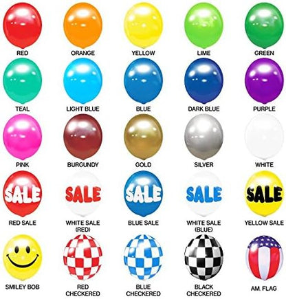 BalloonBobber - Weatherproof Reusable Seamed Balloon Adjustable Car Window Kit - Helium Free Plastic Outdoor Balloons