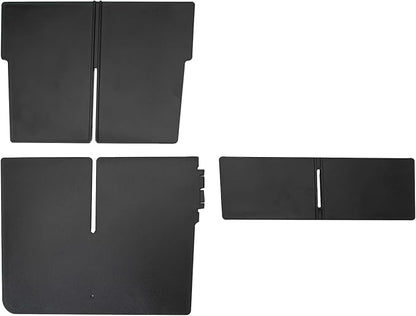 JDMCAR Compatible with Toyota 4Runner Accessories 2010-2024 Center Console Organizer,Insert ABS Black Materials Compartment Divider