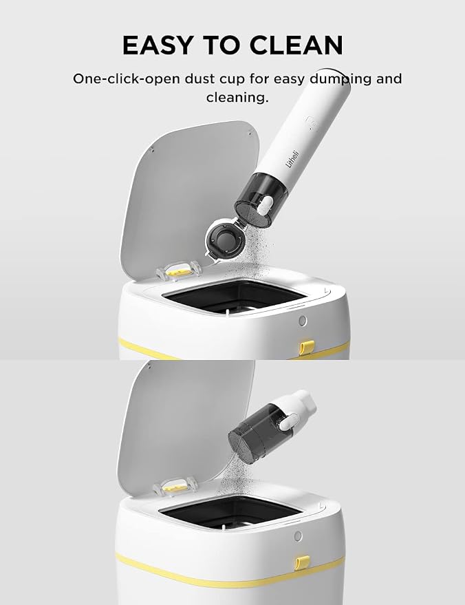 LiTHELi Handheld Vacuum Cleaner Cordless,10000Pa Suction Power with Rechargeable U Battery Ultra Lightweight Mini Car Vacuum