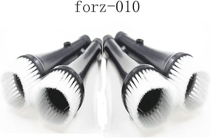 Plastic Rubber Cone Brush | Genuine Factory Replacement Part for The Classic z-010 Car Cleaning Gun & Tornado Air Blow Out Tool(4pcs/lot)