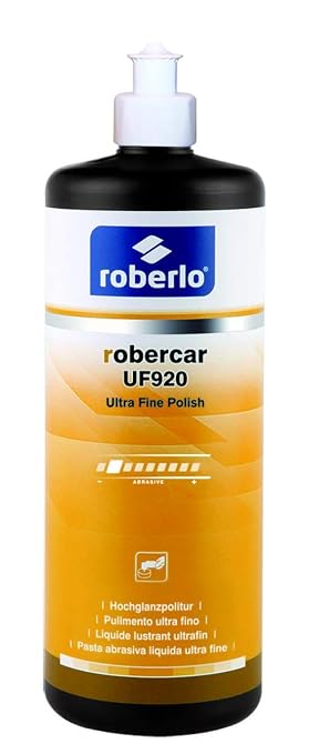 Roberlo ROBERCAR UF920 Ultra Fine Polish - Premium Buffing, Cutting, & Polishing Compound for Automotive Paint Restoration, Polishing Kit - 1KG - High-Gloss Finish