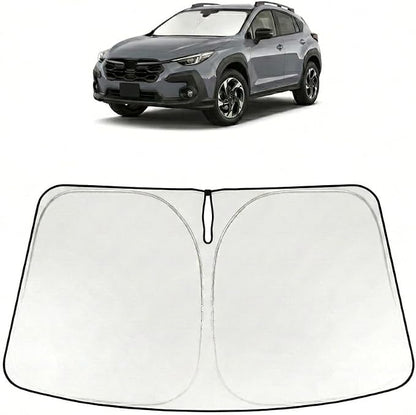 Proadsy Windshield Sun Shade for Subaru Crosstrek 2024-2026 Foldable Front Sunshade Protector Sun Visor Blocks UV Rays Keep Car Cooler Accessories