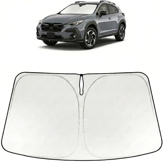 Proadsy Windshield Sun Shade for Subaru Crosstrek 2024-2026 Foldable Front Sunshade Protector Sun Visor Blocks UV Rays Keep Car Cooler Accessories