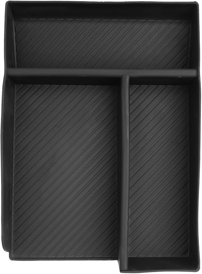 ECOZEN Center Console Organizer For 2024-2026 Mazda CX-90/CX-70 - Armrest Box Storage Tray Compatible with 2024-2026 Mazda CX90 CX70 Accessories Armrest Organizer Premium TPE