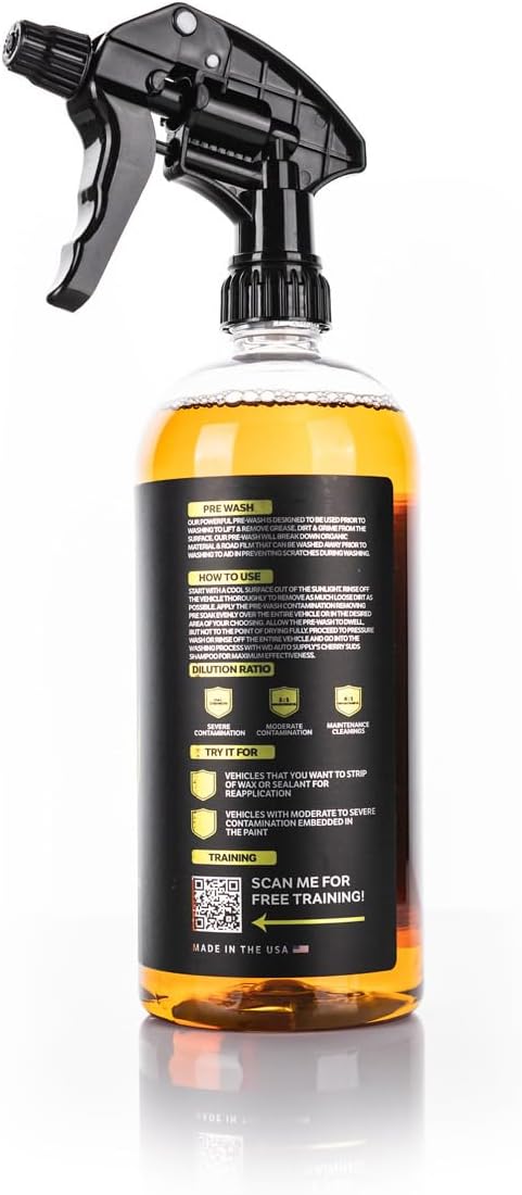 Pre Wash - Heavy-Duty Grease & Grime Remover for Cars - Parent (32oz)