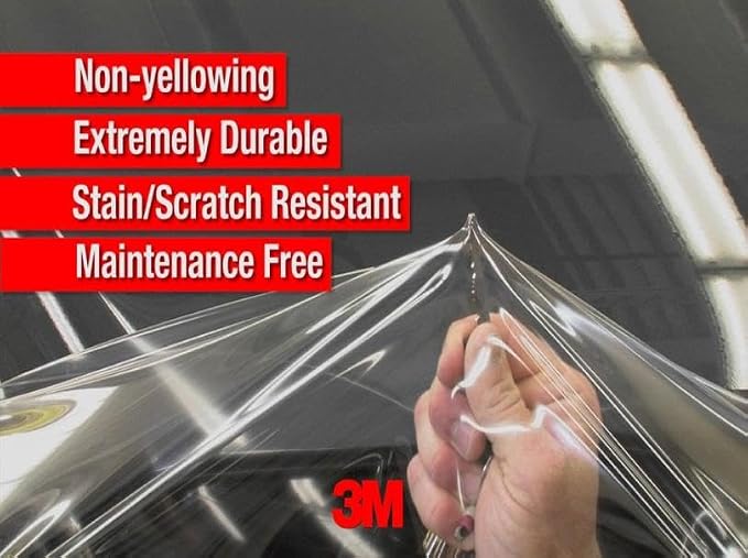 3M Paint Protection Film | Matte 200 Series PPF | 24in x 5ft (10 Sq/ft) | w/Free Instawraps Pro-Wrapping Glove