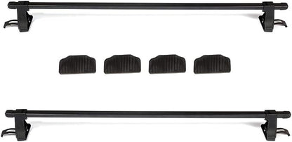 cciyu Roof Rack Cross Bars Universal 54" Window Frame Fits Naked Roof Models ONLY Black Car Cross Bar for Rooftop Cargo Carrier Bag Basket Luggage Kayak Canoe Bike Snowboard Skiboard