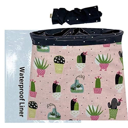 Car Trash Bag Hanging Front Seat Back Seat Headrest Console - Car Trash Bin with Reusable Waterproof Liner and Disposable Bags - Car Waste Basket (Mini Sloth Clip-On)
