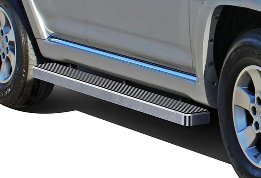 APS Premium 5in 304 Stainless Steel Running Boards Compatible with Toyota 4Runner Limited 10-24